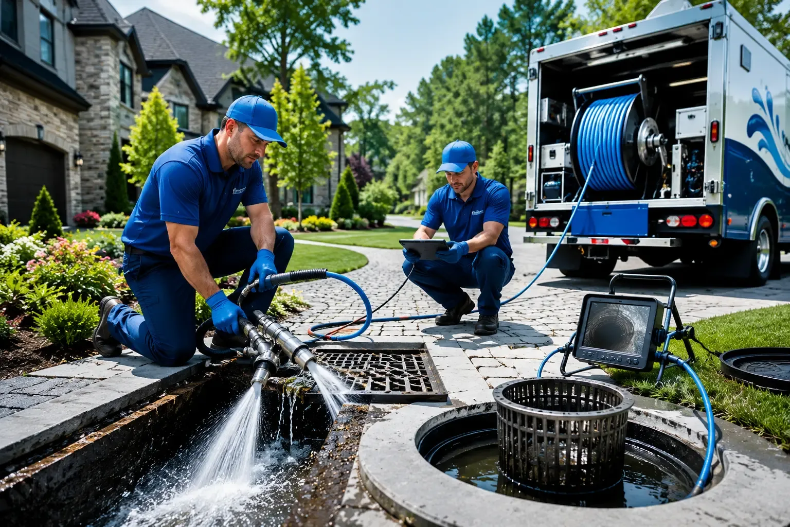 Local outdoor drain cleaning professionals in Lillian, TX