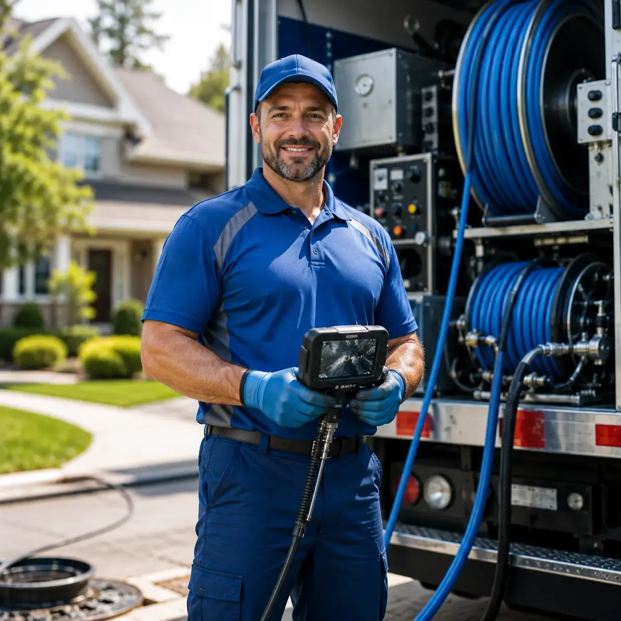 Local outdoor drain cleaning specialists in Lillian, TX